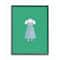 Stupell Industries The Wizard of Oz Fashion Design in Black Frame Wall Art